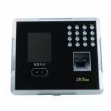 Terminal standalone de control acces si pontaj cu recunoastere faciala, tastatura, cititor de amprenta si proximitate 125 KHz (carduri EM 26 bit). Interfete: TCP/IP, WiFi* (optional), USB Host, RS232
