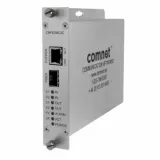 Media Converter, 100Mbps, 2 Duplex Contacts, 1 SFP Port + 1 RJ-45 Copper Port, Mini (SFP Sold Seperatley)
