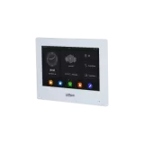 Monitor pentru videointerfon IP, ecran 7 inch TFT, slot MicroSD, touch screen, alimentare PoE sau 12V, Dahua
