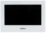 Monitor videointerfon IP wireless, handsfree, interior, ecran 7" cu touchscreen, rezolutie 1024x600, 6 intrari de alarma, WiFi (802.11 b/g)