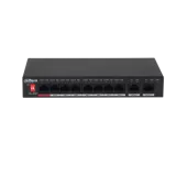 Switch POE Dahua, 8 + 2 xRJ45 porturi - 96W - 10/100MBPS