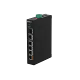 Switch 4 porturi PoE Dahua , PoE watchdog, 60W