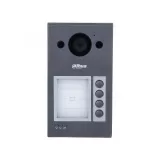 Post Videointerfon IP pentru patru familii, exterior IP65 IK08, 2 MP, unghi 140°