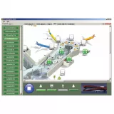 Interfață PC pentru operatori cu vizualizare sinoptică