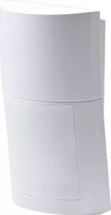 Detector PIR si micounde (*10.587 GHz) de exterior, functie anti-blocking,  aria de detectie 12m cu un unghi de 120°, IP 54