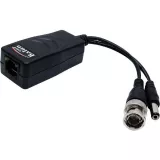 RECEPTOR VIDEO BALUN PASIV, CU RECEPTIE ALIMENTARE, PROTEJAT LA SUPRATENSIUNI