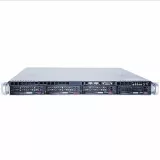 Server Wisenet WAVE 1U/4bay , 12TB stocare / 8TB cu Raid 5 , procesor Intel Xeon E6 , 16 Gb RAM , sursa redundanta 300W , rackmount , Win 10 Pro/Win Server OS