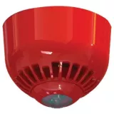 Sirena rosie cu flash din gama Fusion, montare pe tavan