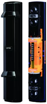 Bariera perimetrala IR de exterior Smart Line Quad Beam, 60m ,IP65