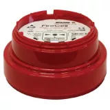 Soclu wireless rosu pentru sirene/lampi averizare din gama Fusion, adresare electronica, baterii 6 x AA