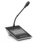 Stație de apel de birou cu ecran color tactil LCD pentru utilizare cu sistemele PRAESENSA