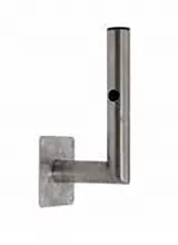 BARIERE - Suport unic in L din otel inoxidabil cu orificiu pentru cablu, baza diam 40mm 12.5X12.5 cm, https:b2b.sielinvest.ro