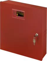 Sursa alimentare EN54C 27,6V/3A/2x17Ah/LCD pentru sisteme de alarmare la incendiu
