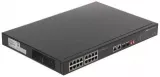 Switch Dahua, 16 porturi POE fara management, 135W