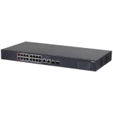 Switch Gigabit desktop administrat in cloud cu 20 de porturi cu PoE cu 16 porturi