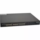 RETELISTICA - Switch PoE Ethernet cu 26 porturi, 24x 1000TX, 2x 1000FX POE+, sursă de alimentare 1000W, https:b2b.sielinvest.ro