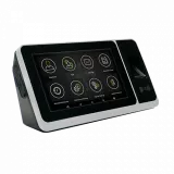 Terminal standalone de control acces si pontaj cu cititor de amprenta si proximitate 125KHz (EMProx) & 13.56MHz (Mifare). Conexiuni: 4G, TCP/IP, WIFi, Bluetooth, USB-host. Capacitate: 2 000 amprente,