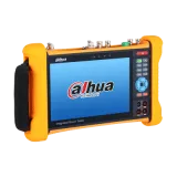 TESTER PORTABIL 4K PENTABRID ANDROID PENTRU CAMERE CCTV For IPC, HDCVI, TVI, AHD, CVBS. IESIRE DC12V/2A, PoE+