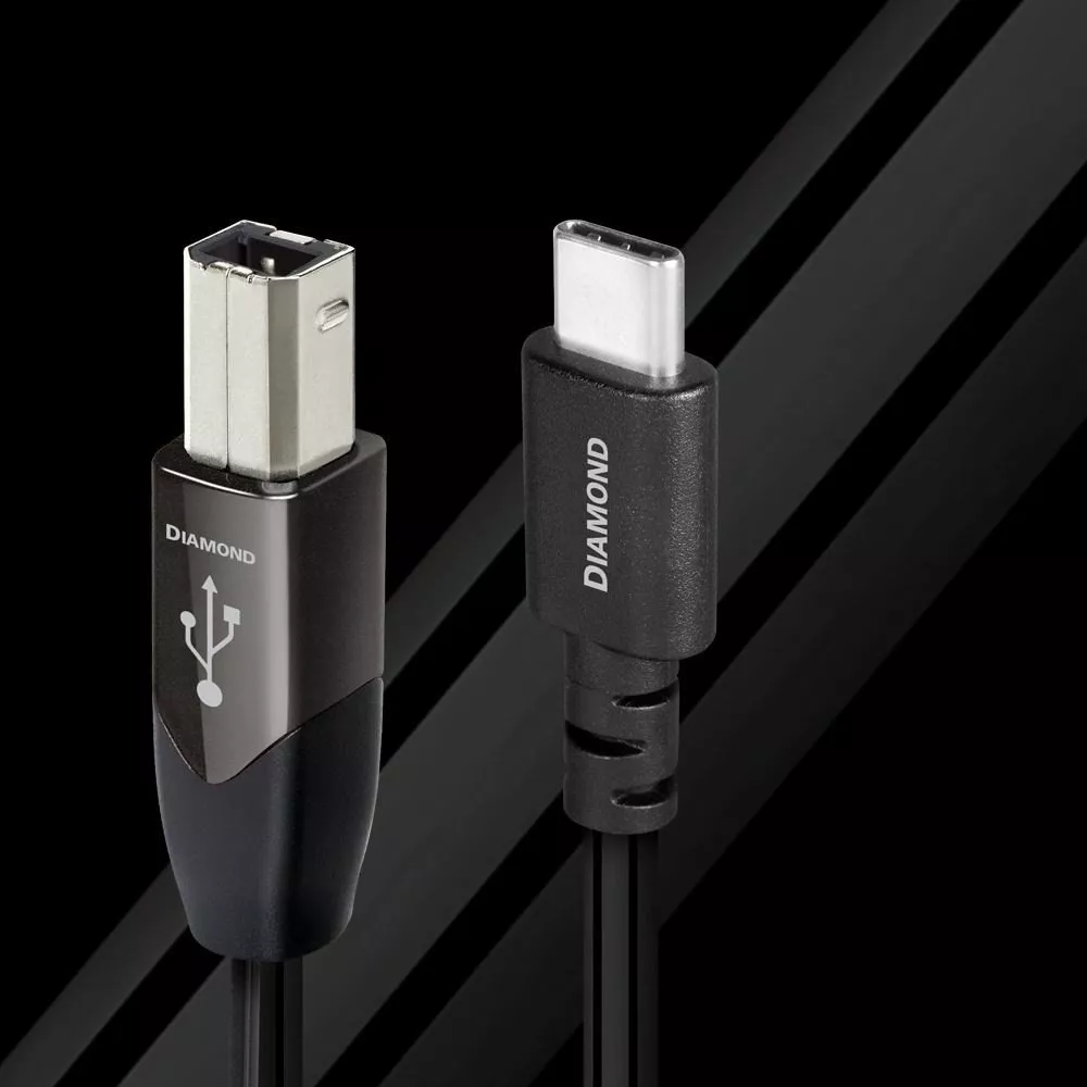 Cablu USB B - USB C AudioQuest Diamond 0.75 m, [],audioclub.ro