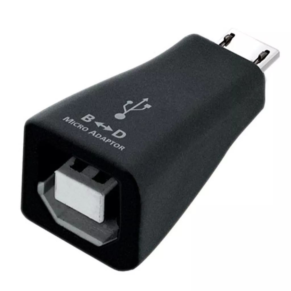 Adaptor USB 2.0 AudioQuest USB B (standard) - USB D (micro USB), [],audioclub.ro