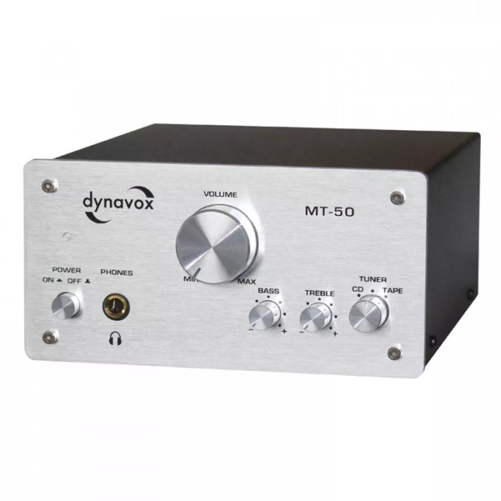 Amplificator integrat Dynavox MT-50 Argintiu, [],audioclub.ro