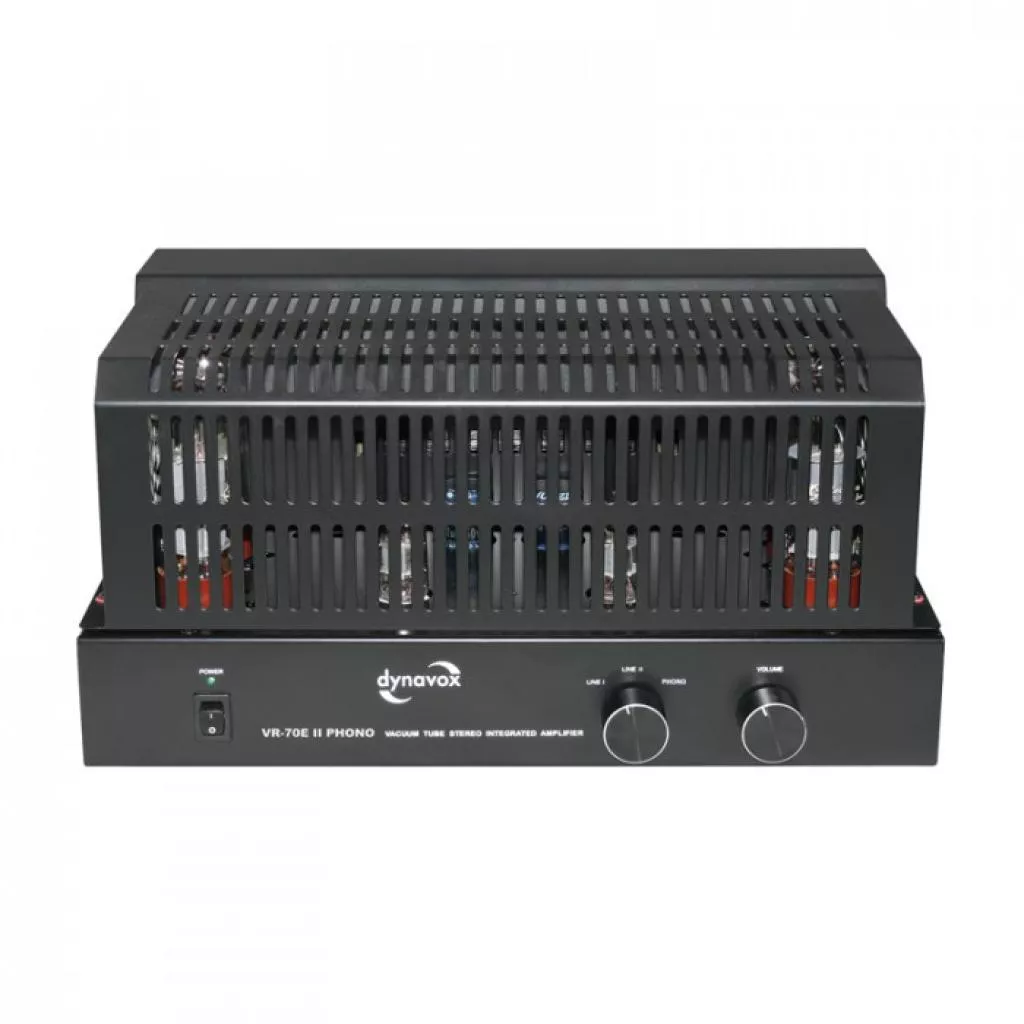 Amplificator integrat Dynavox VR-70E II phono Negru, [],audioclub.ro