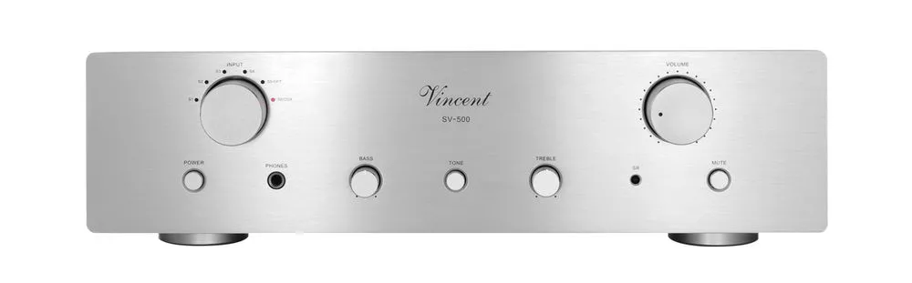 Amplificator integrat hibrid Vincent SV-500 Argintiu, [],audioclub.ro