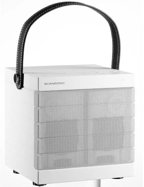 Boxa wireless Scansonic BT300 White, [],audioclub.ro