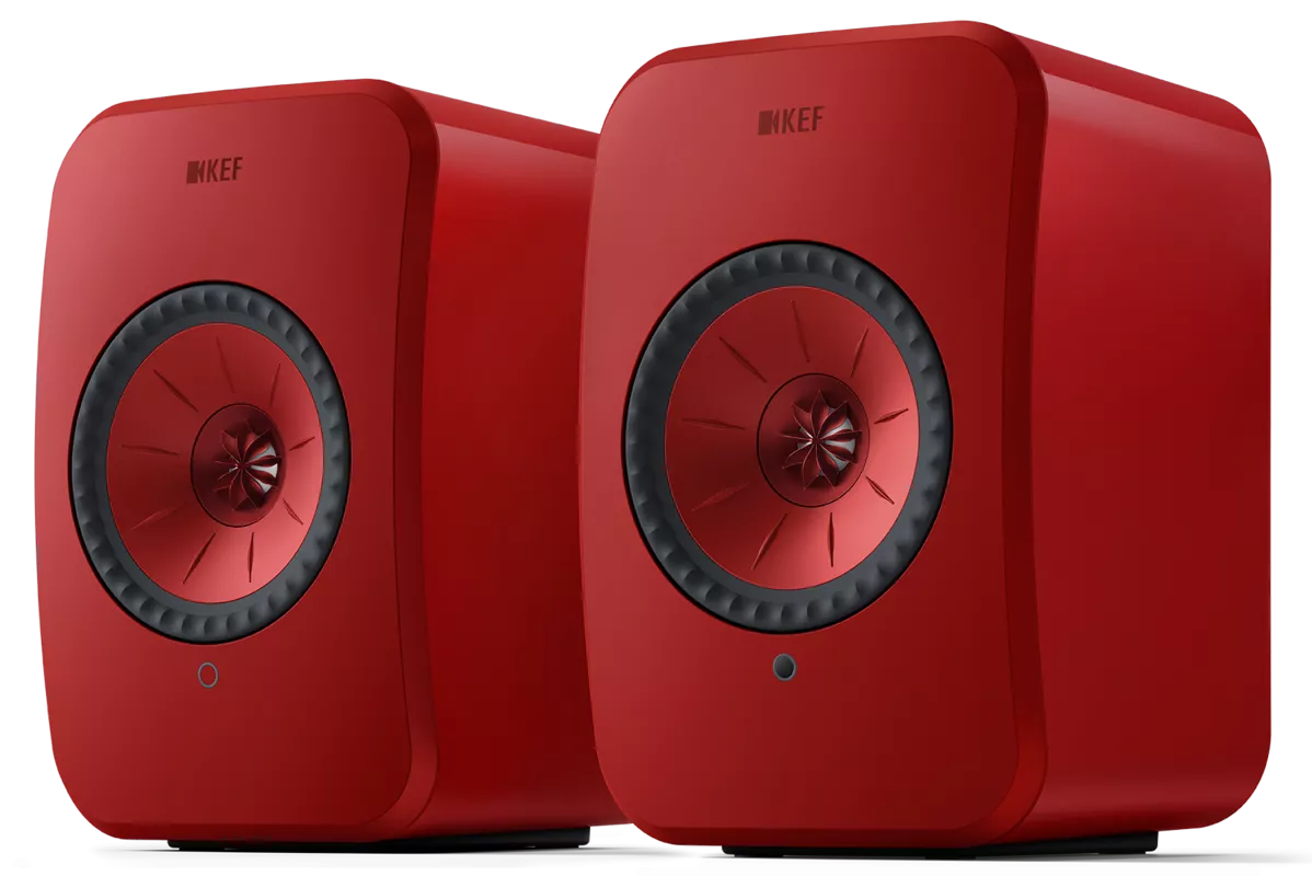 Boxe raft KEF LSX II Wireless Lava Red, [],audioclub.ro