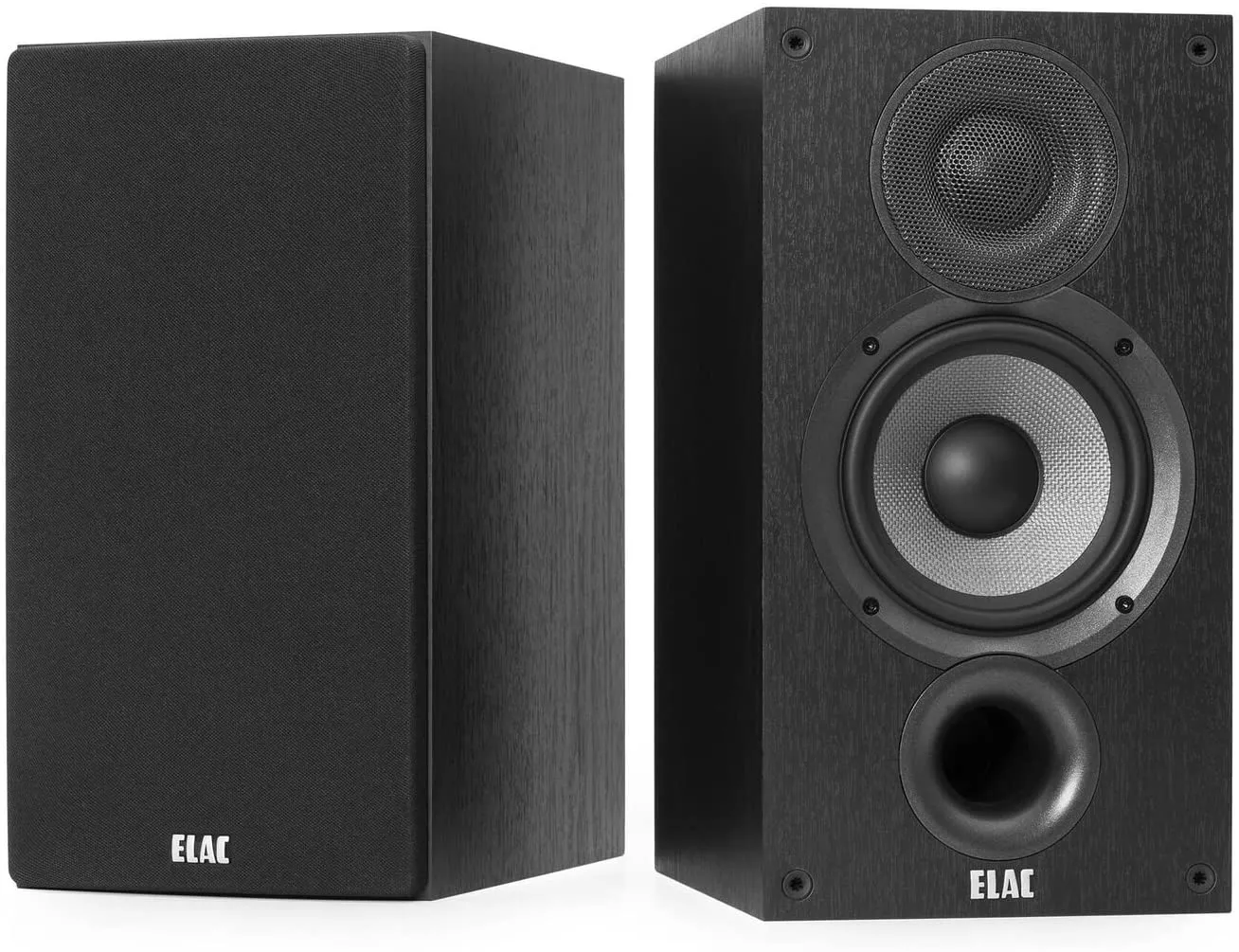 Boxe de raft Elac Debut 2.0 B5.2 Black Brushed Vinyl, [],audioclub.ro