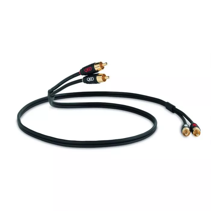 Cablu interconect analogic 2RCA - 2 RCA QED Profile Audio 1 m, [],audioclub.ro