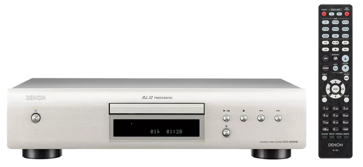 CD player Denon DCD-600NE Silver, [],audioclub.ro
