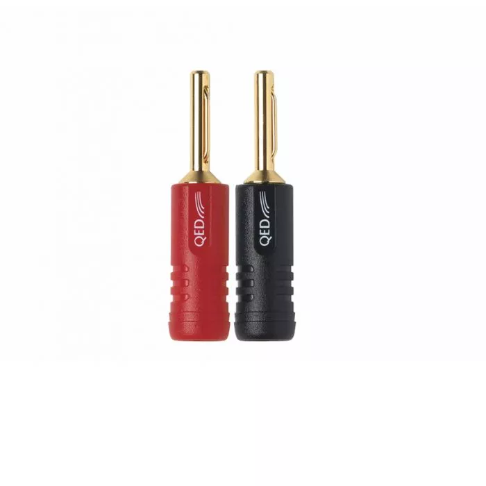 Conectori QED Screwloc ABS 4 mm Banana / Spada - audioclub.r