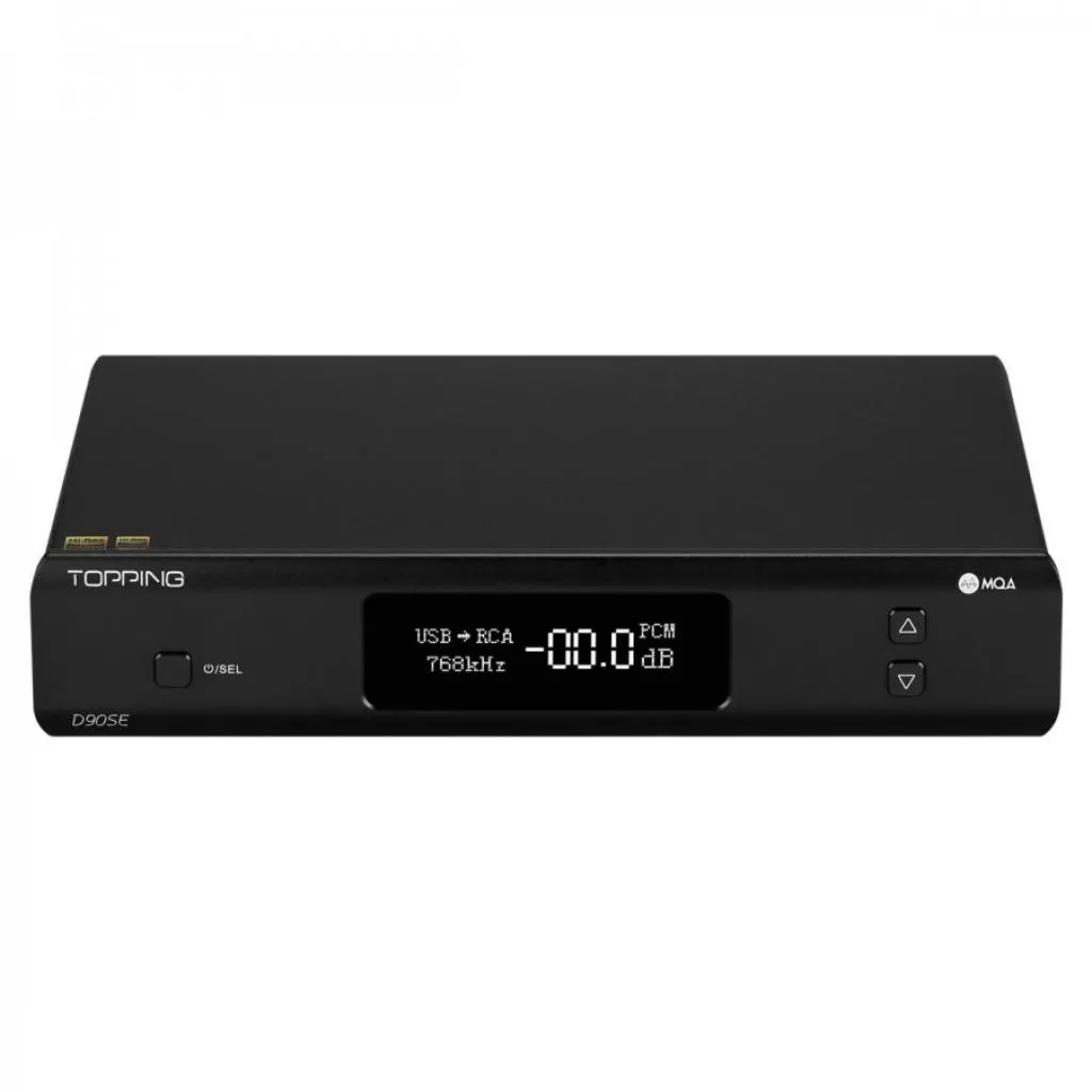 Convertor Digital/Analog Topping D90SE Black - audioclub.ro