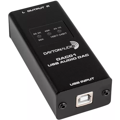 Convertor Digital/Analog Dayton Audio DAC01, [],audioclub.ro