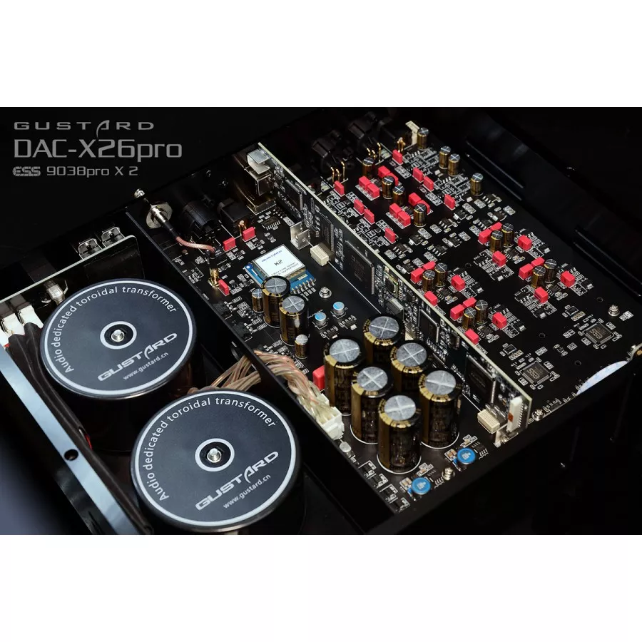 DAC Gustard X26 PRO Black - audioclub.ro