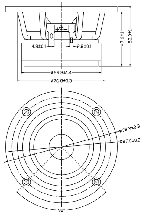 Dayton Audio PS95-8 - audioclub.ro
