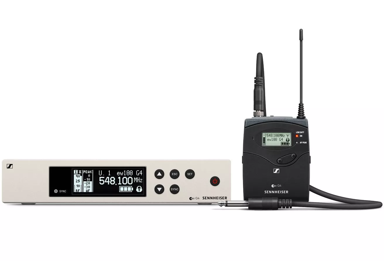 Kit microfon wireless Sennheiser EW 100 G4-Ci1, [],audioclub.ro