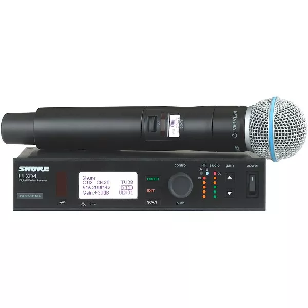 Microfon voce Shure ULXD24 / Beta58 G51, [],audioclub.ro
