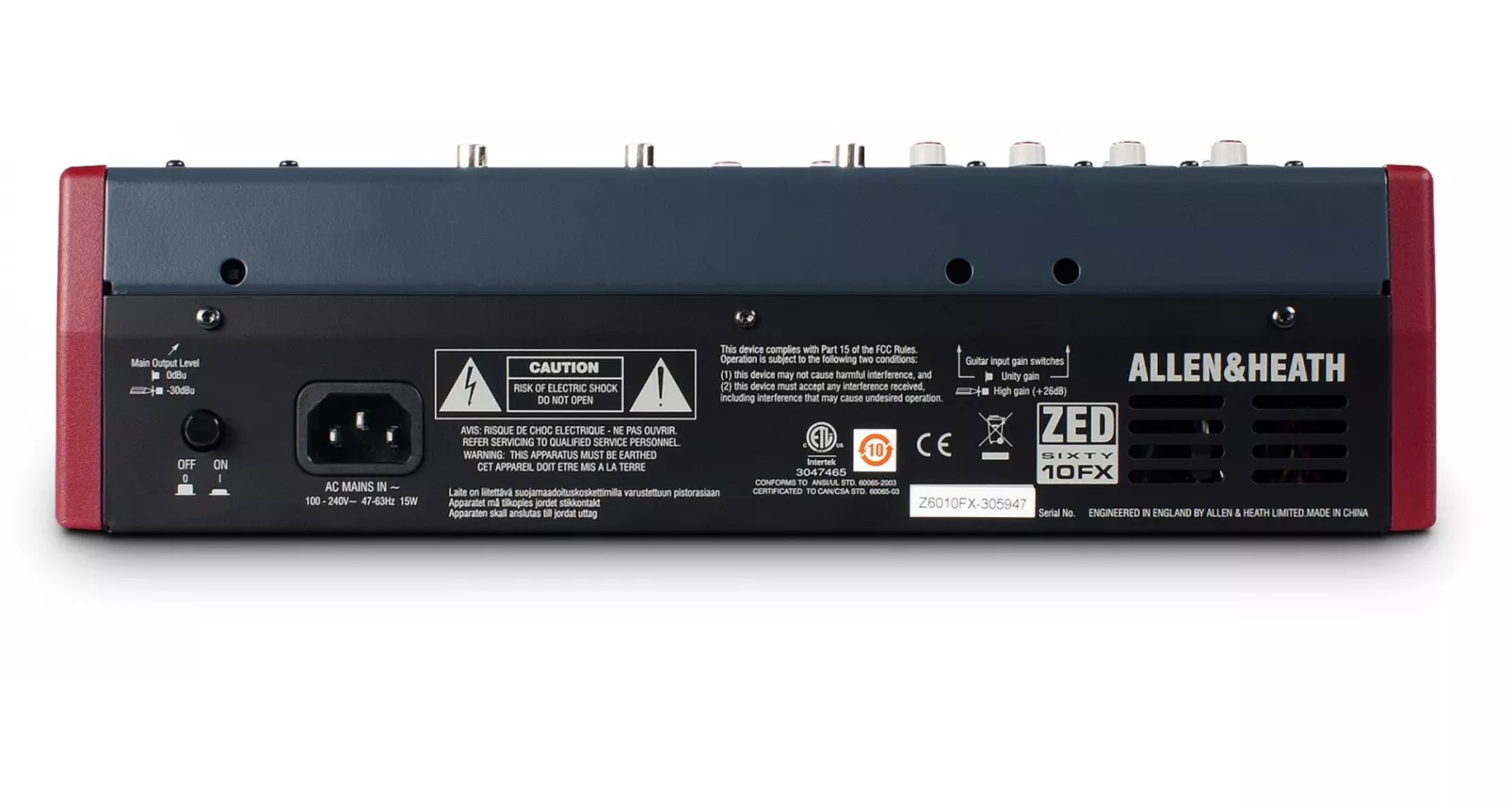 Mixer analog Allen & Heath ZED60-10FX , [],audioclub.ro