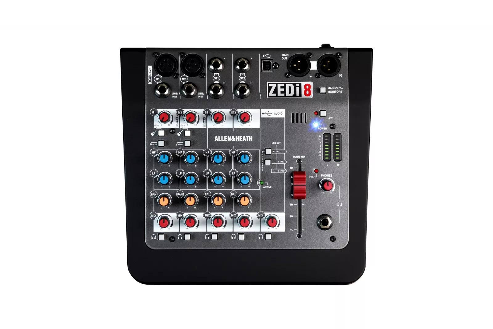 Mixer hibrid compact Allen & Heath ZEDi-8, interfata USB, [],audioclub.ro