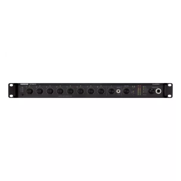 Mixer instalatii SHURE SCM-820 DANTE - DB25, [],audioclub.ro
