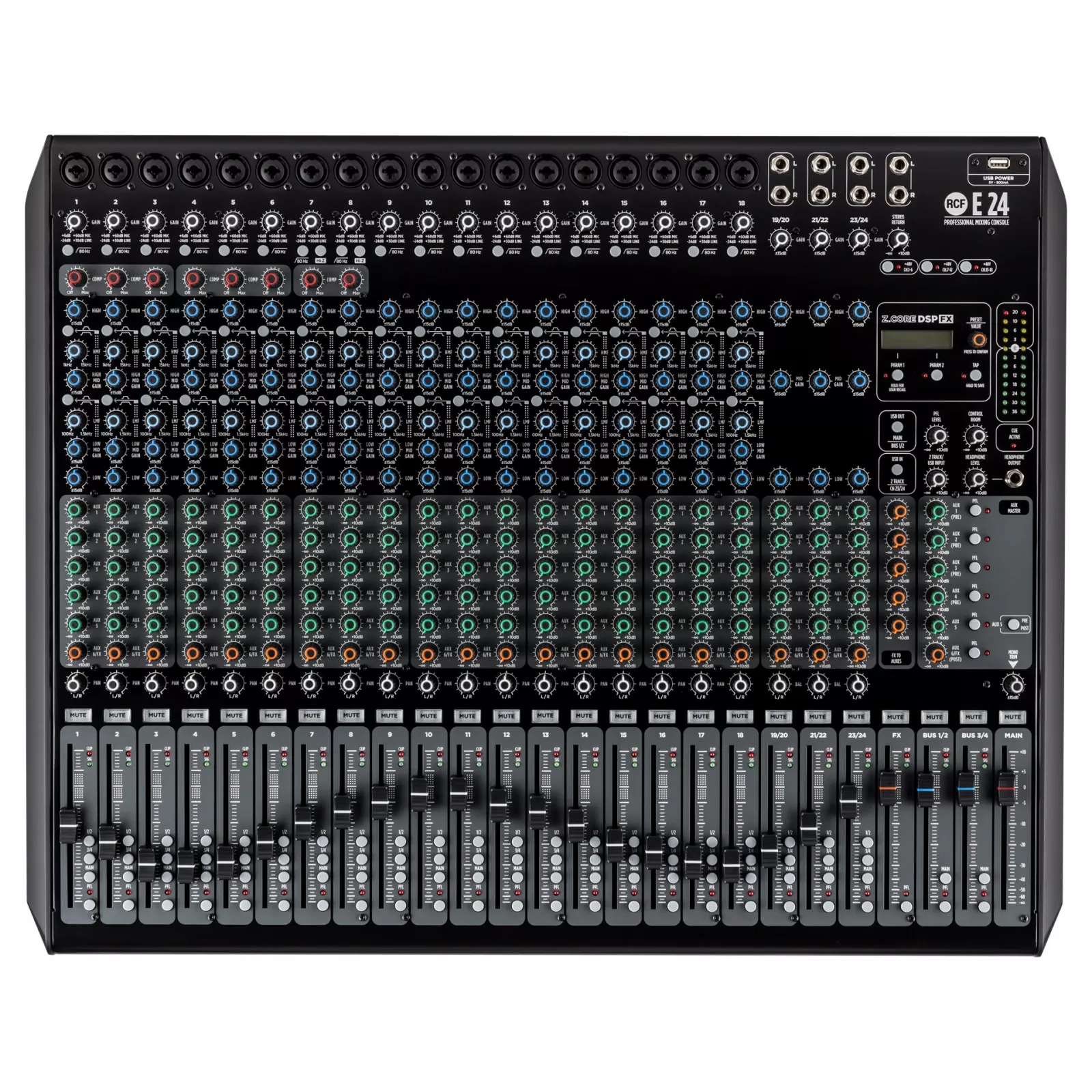 Mixer analog RCF E 24, [],audioclub.ro