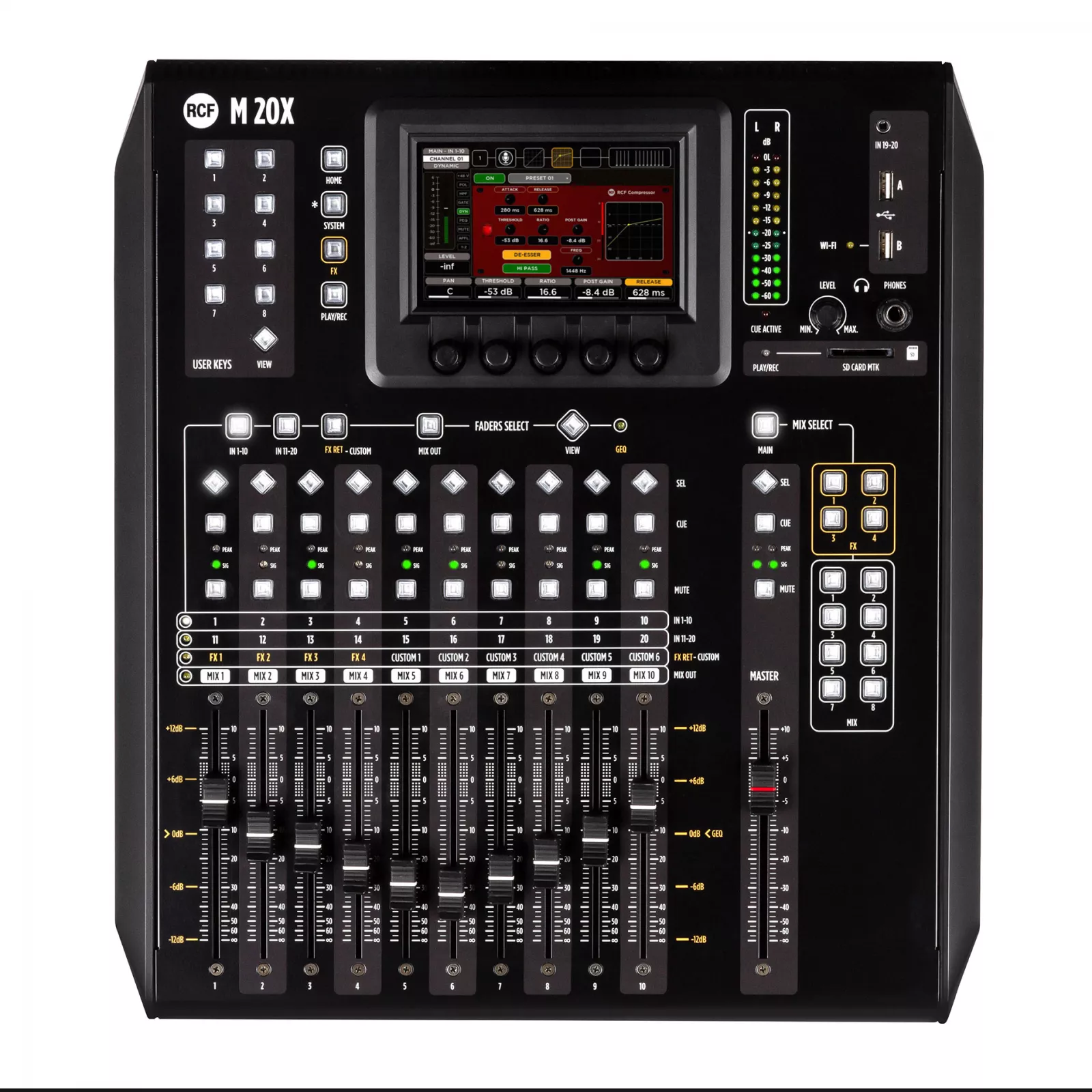 Mixer digital RCF M 20X, [],audioclub.ro