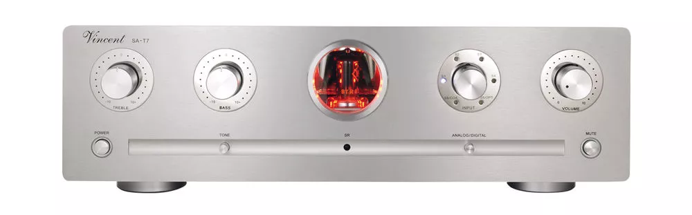 Preamplificator stereo Vincent SA-T7 Argintiu, [],audioclub.ro