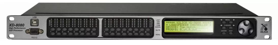 Procesor sunet Xilica XD-8080, [],audioclub.ro