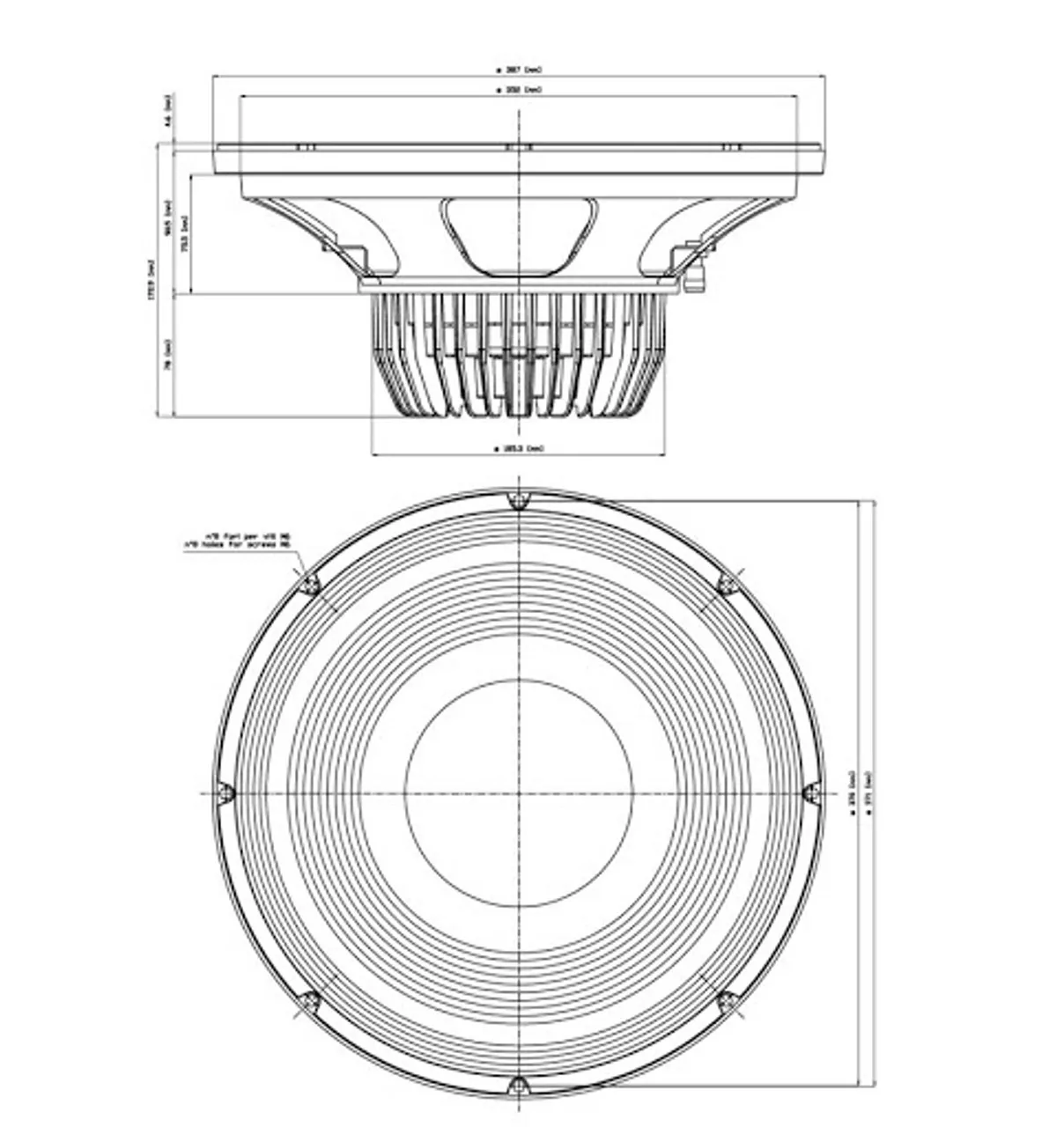 Woofer 18 Sound 15NLW9300 - audioclub.ro