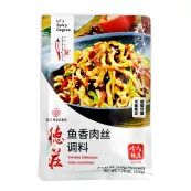 Condiment porc Yuxiang DE ZHUANG 220g 