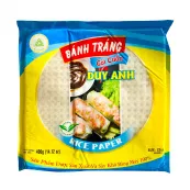 Panko, amidon si hartie de orez - Hartie de orez 22cm DUY ANH 400g, asianfood.ro