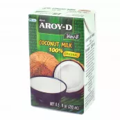 Lapte de cocos - Lapte de cocos UHT AROY-D 250ml, asianfood.ro